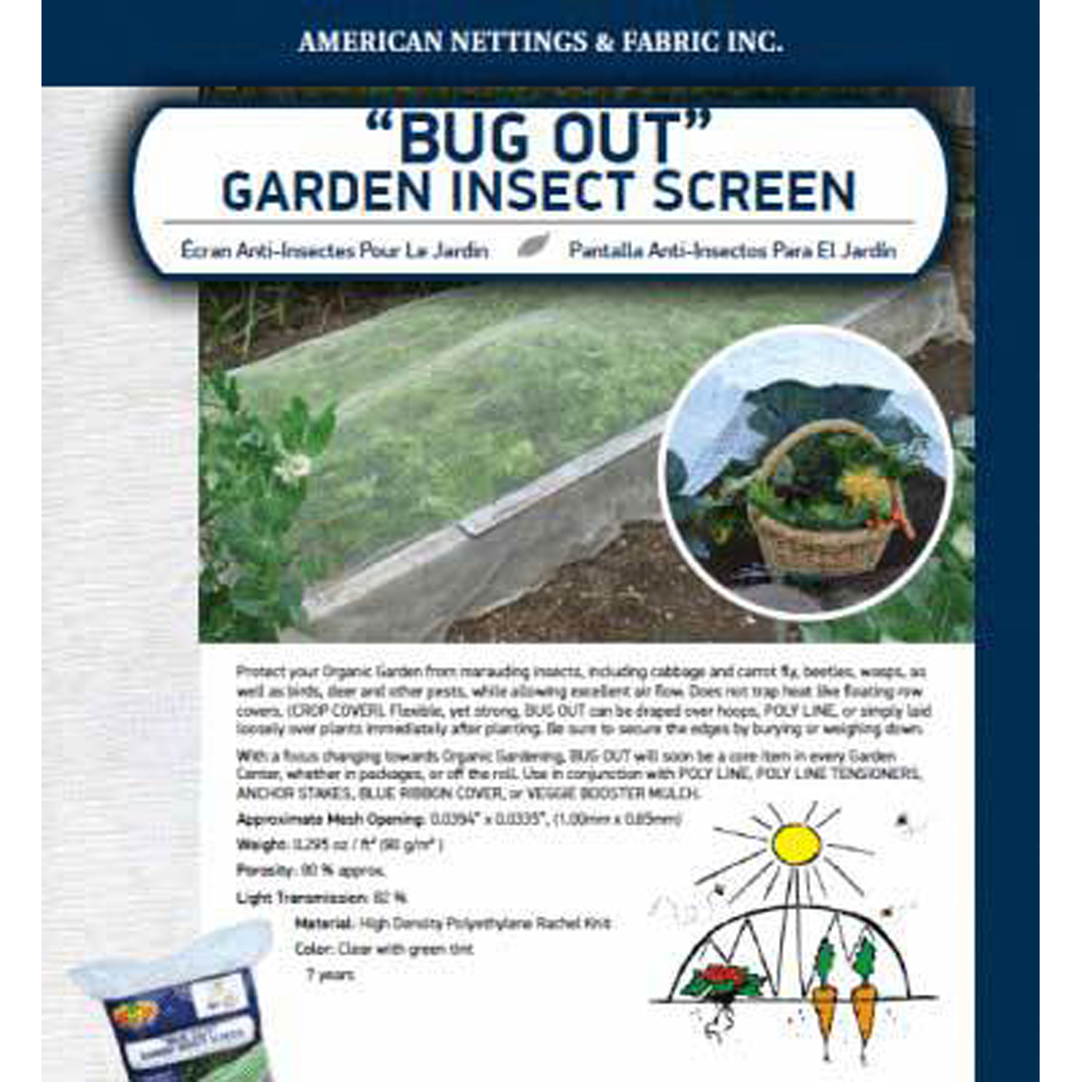Picture of Bug Out Garden Screen  13'X20'