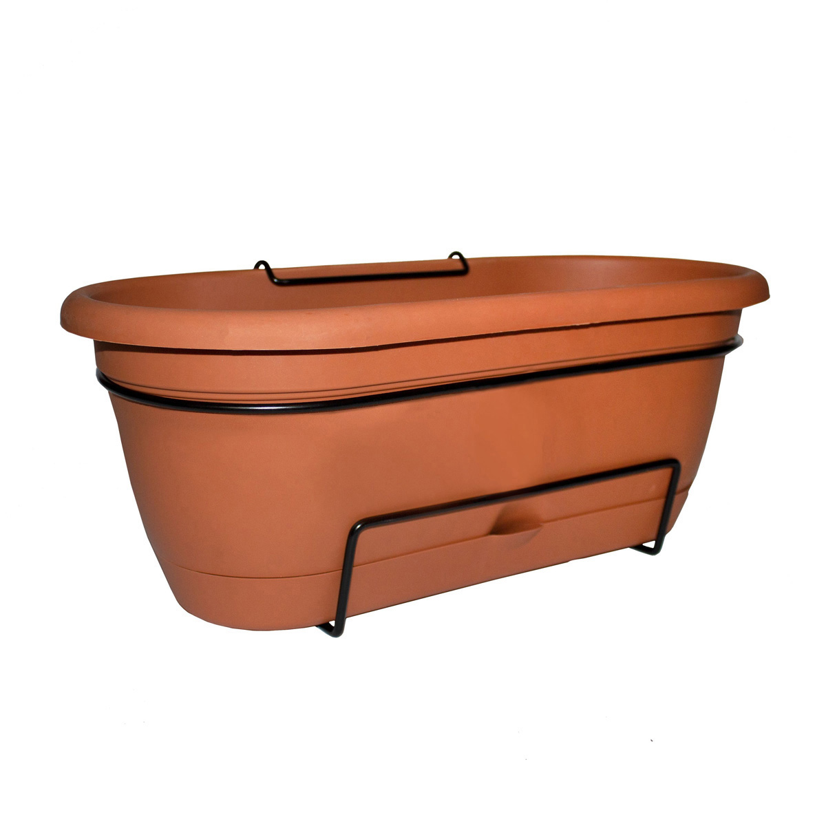 Image Thumbnail for 18" Lucca Balcony Box Terracotta