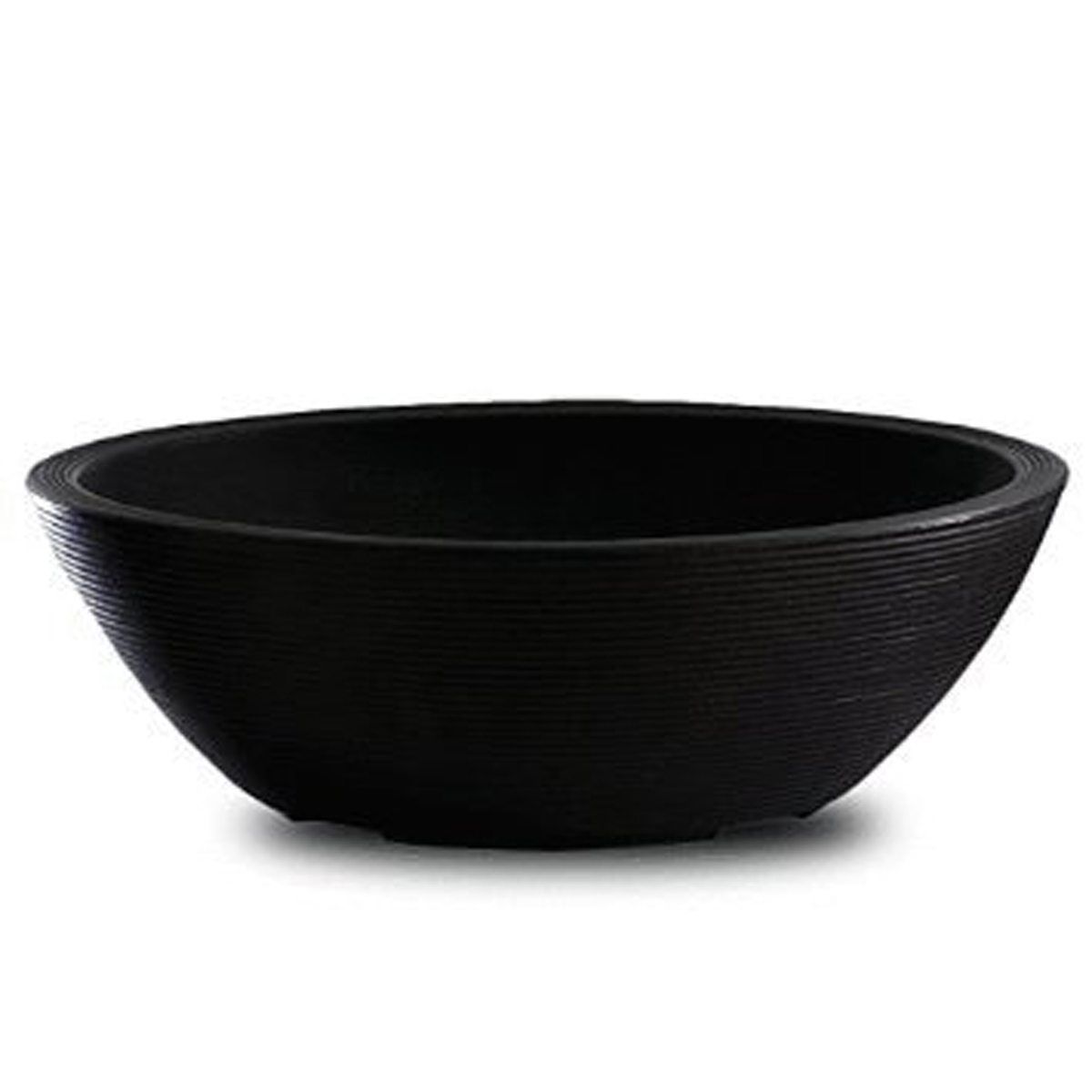 Picture of Delano 30"X21" Oval Bowl Caviar Black