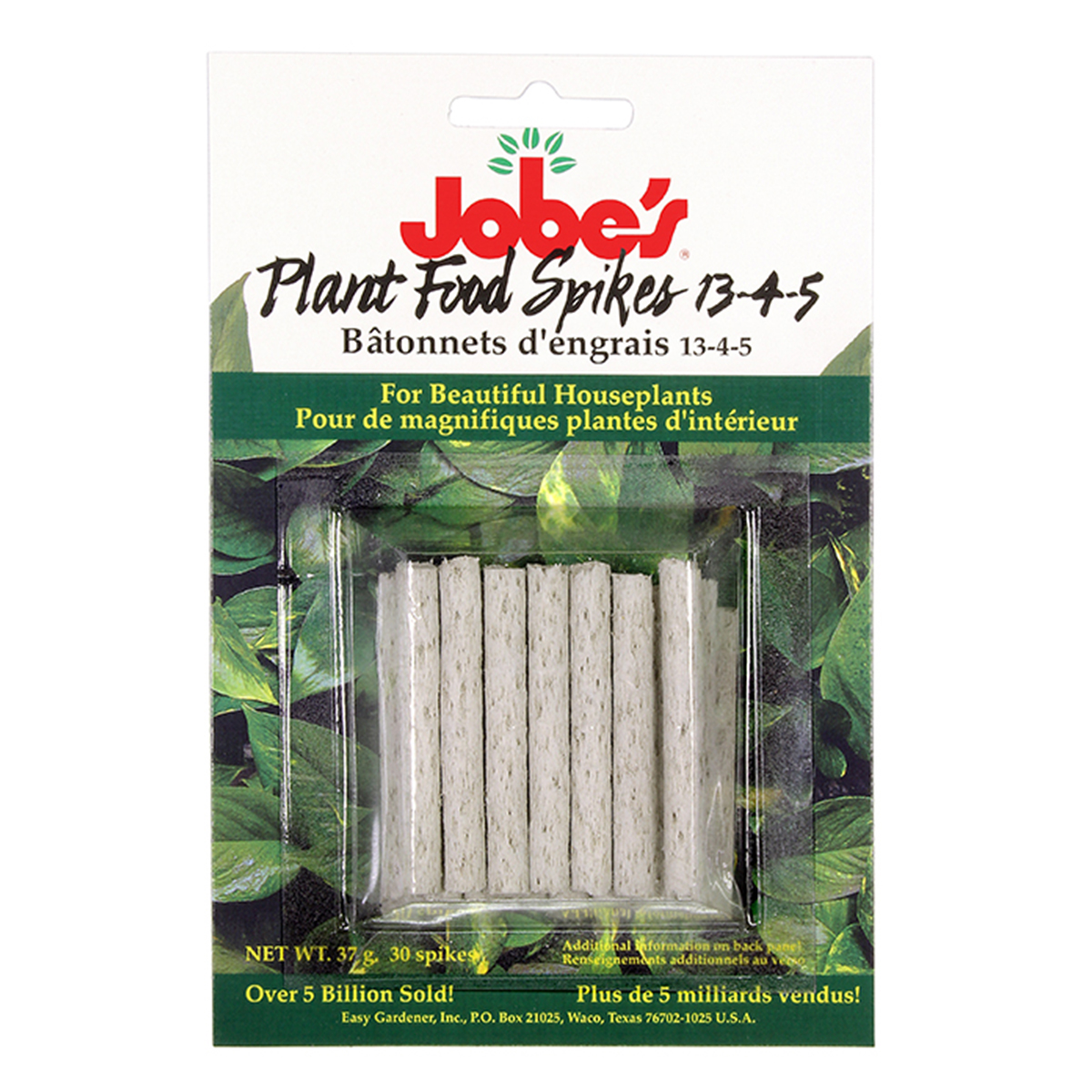 Picture of Jobes Houseplant Spikes 13-4-5 (30Pk)