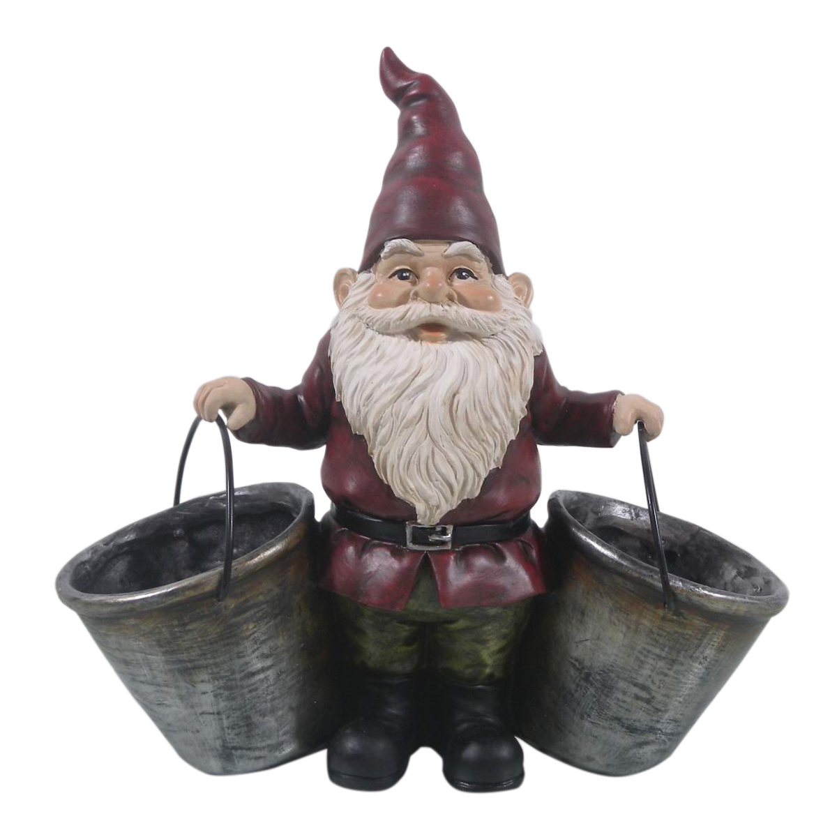 Picture of Two Pail Garden Gnome 23x8x22cm