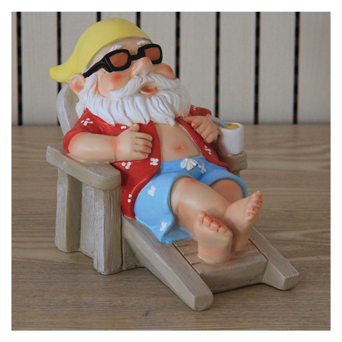Picture of Life's a Beach Gnome 20.5x12.5x15.5cm
