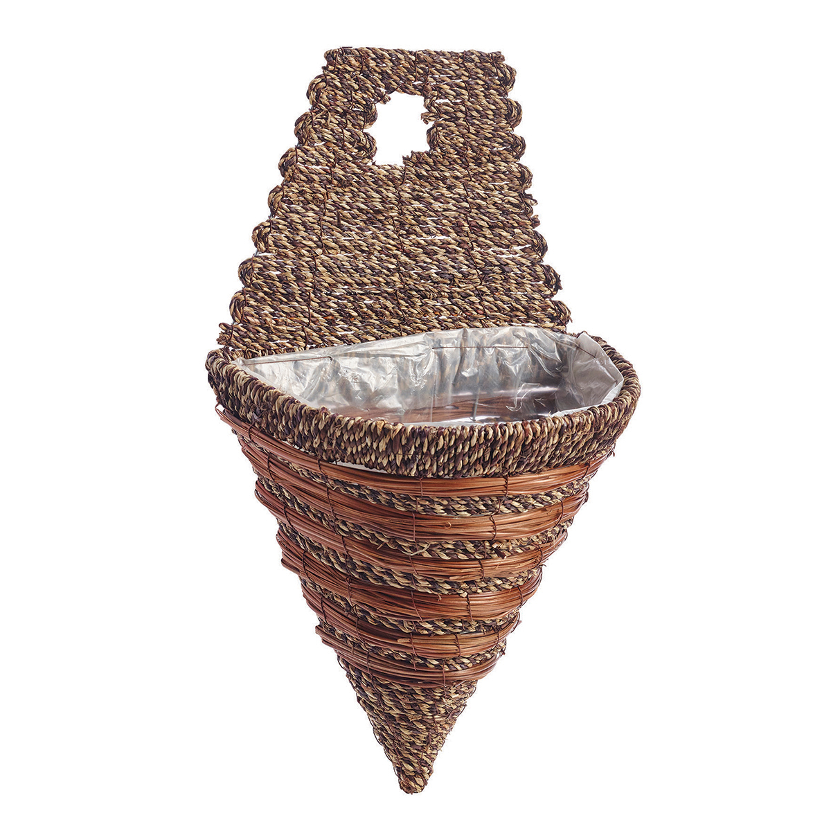 Picture of Cone 12" Sisal Rope/Fern Woven