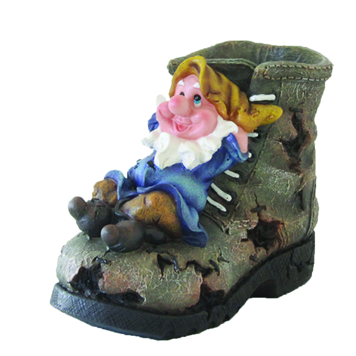 Image Thumbnail for 9" Gnome in Old Boot Planter