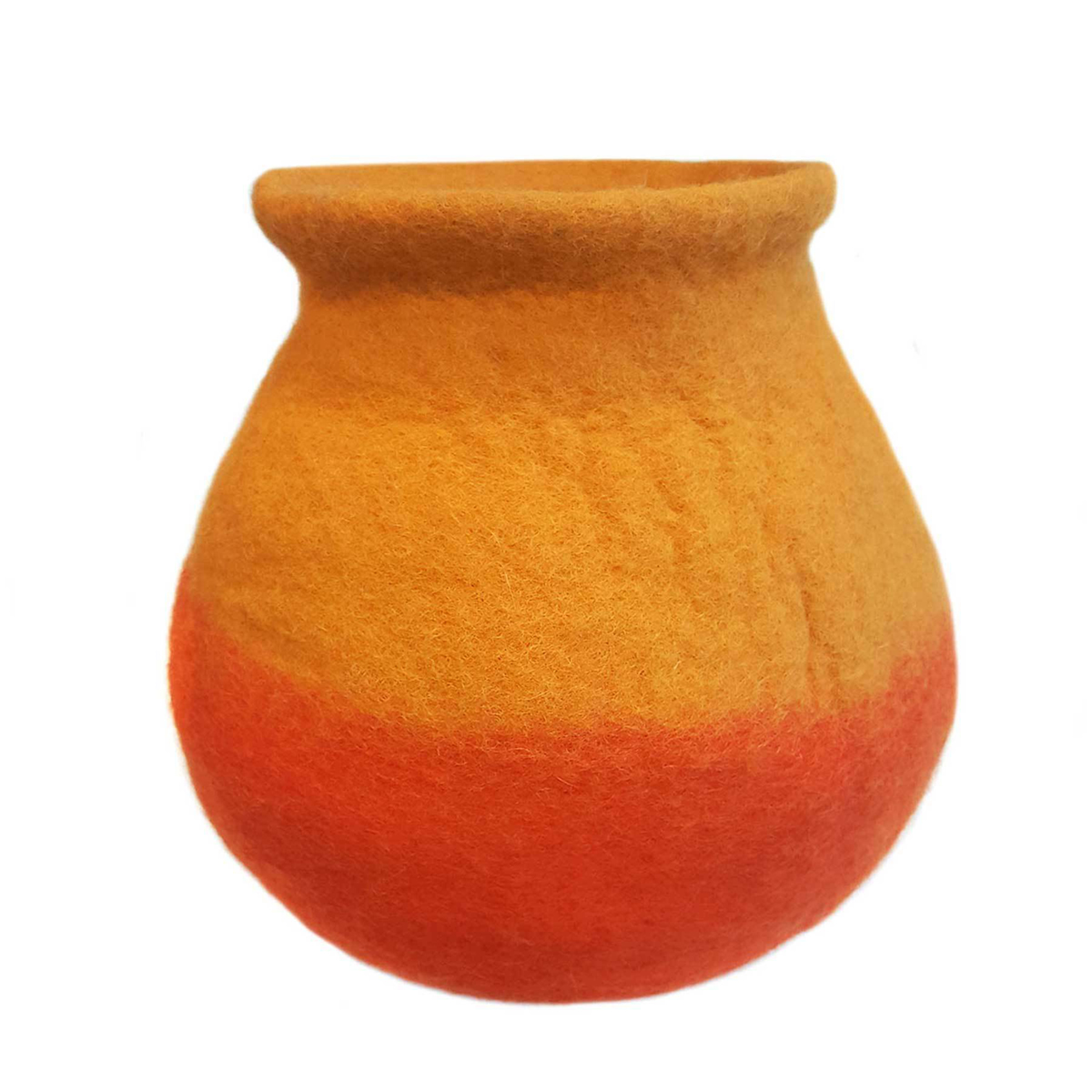 Picture of 2 Tone Orange Vase