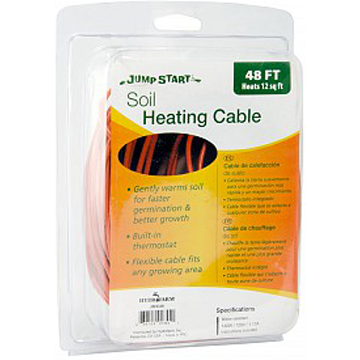 Image Thumbnail for Jump Start Soil Heating Cable 48 ft