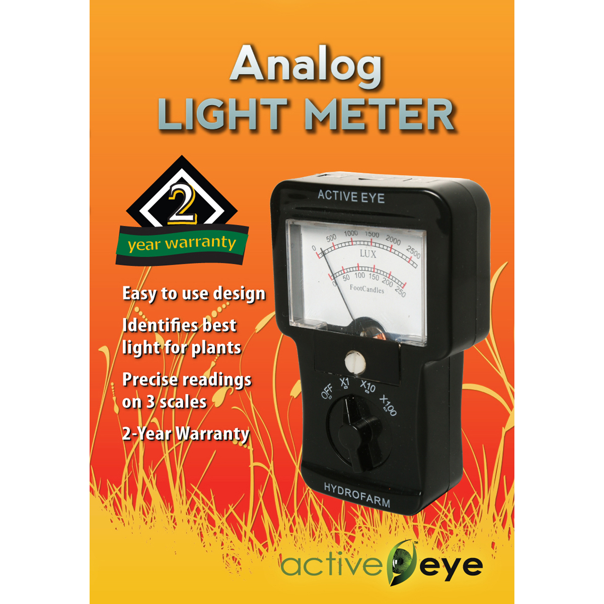 Image Thumbnail for Analog Light Meter (Footcandles)