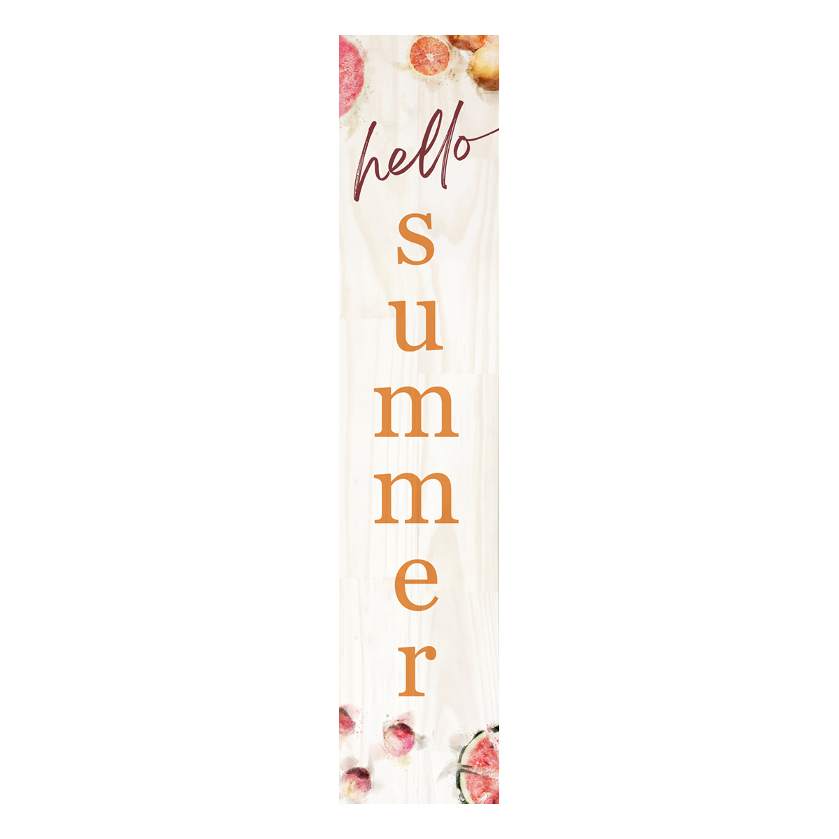 Picture of Hello Summer Porch Board white
