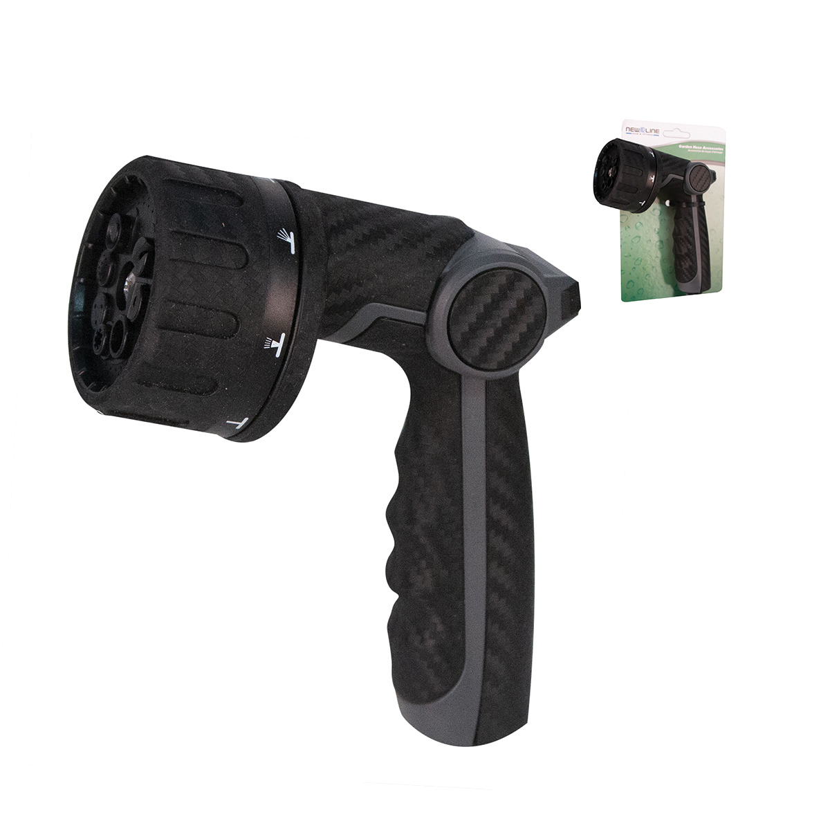 Picture of Thumb Control 8 Pattern Metal Nozzle W/Insulated G