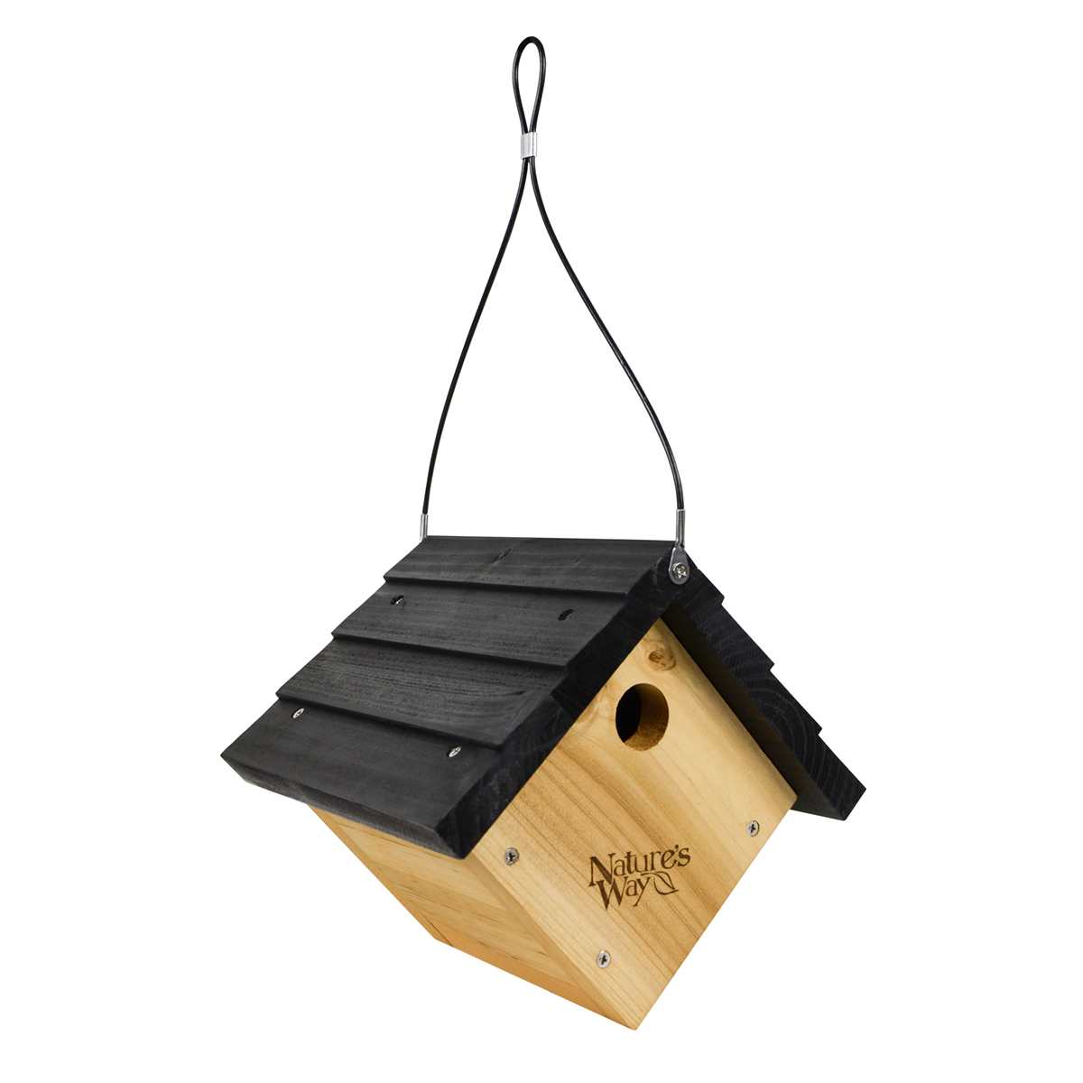 Picture of Cedar - Wren traditional hanging bird house 