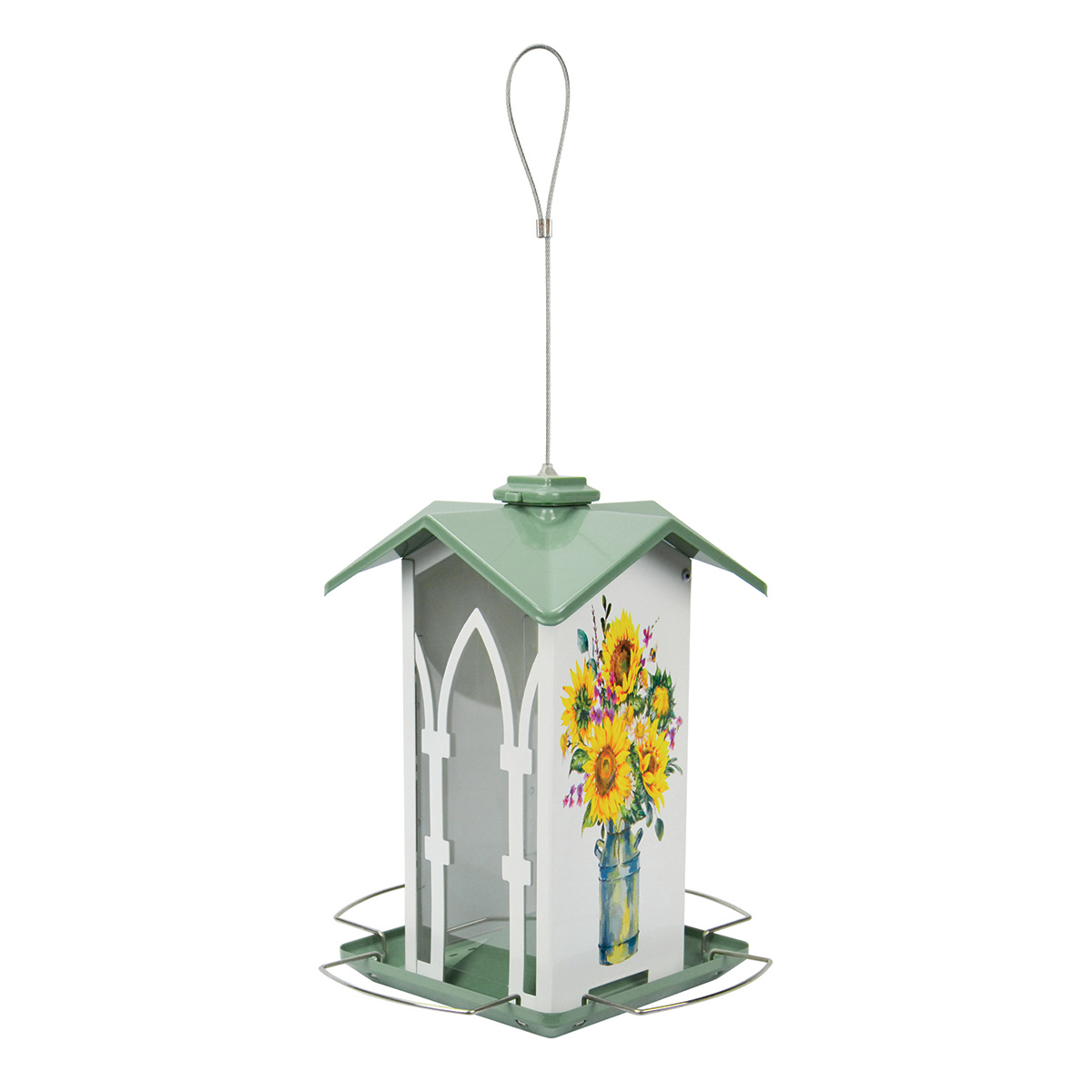Picture of Country Cottage Metal Gazebo Bird Feeder