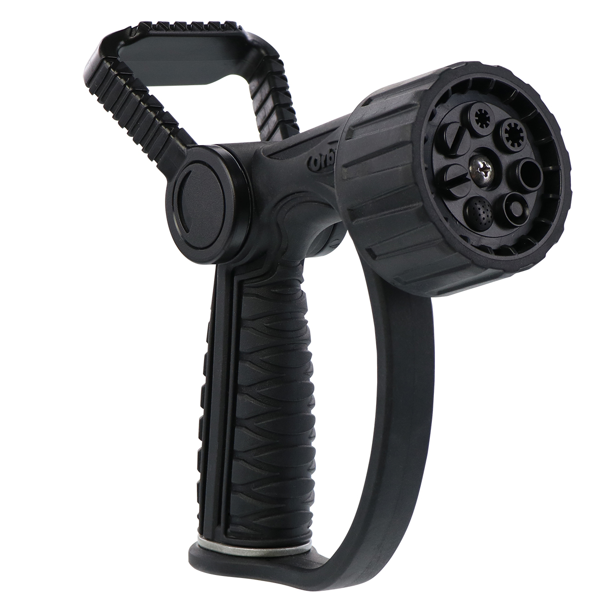 Picture of Pro Flo™ Zinc 7-Pattern Firehose D-Grip Nozzle