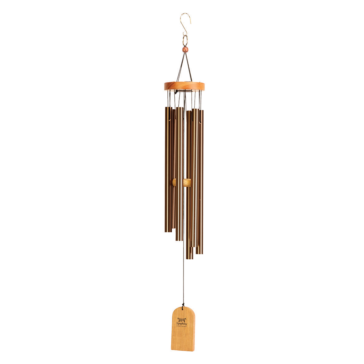 Picture of 27" Wood/Alum Wind Chime Bronze