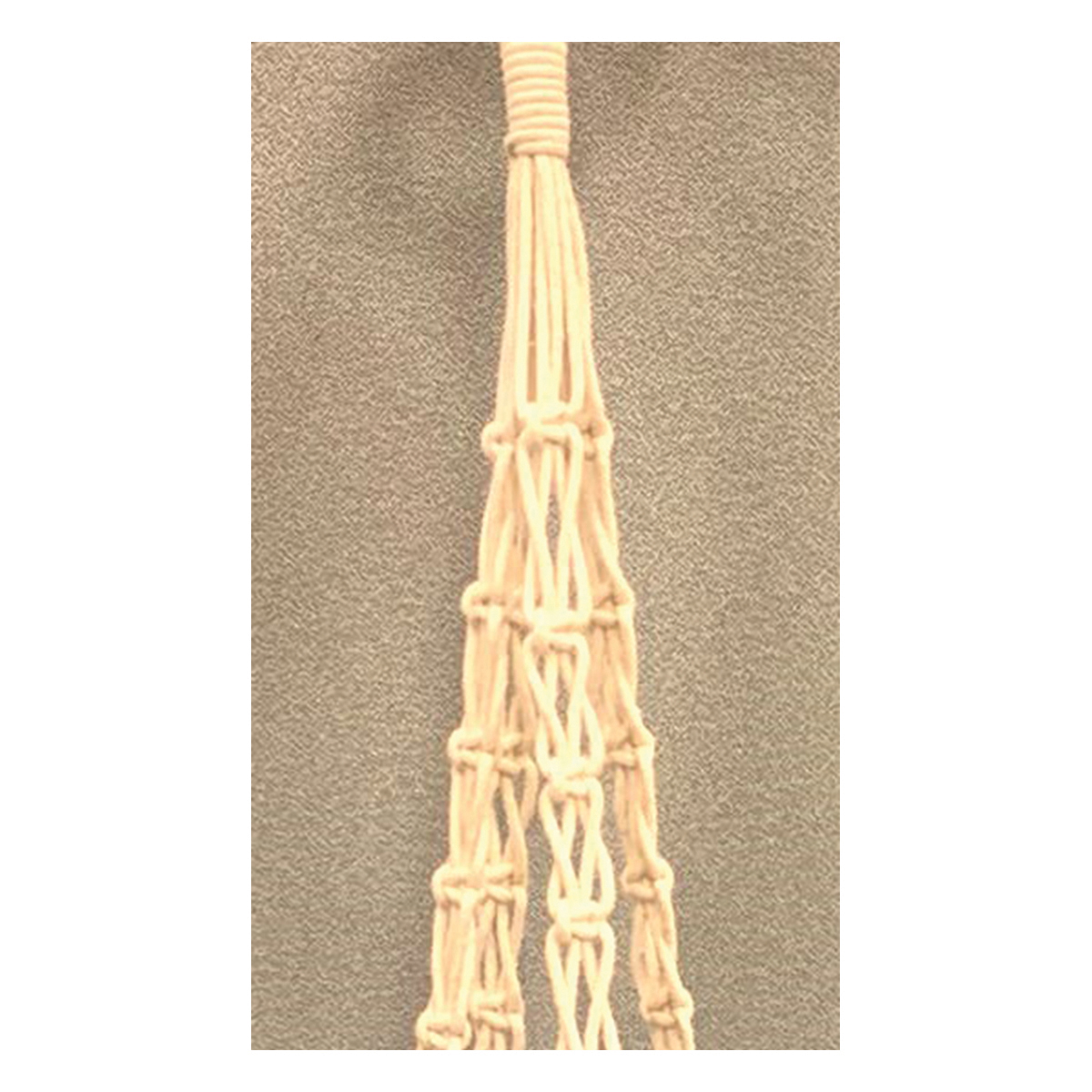 Picture of 40" Woven Link Hanger - Cream