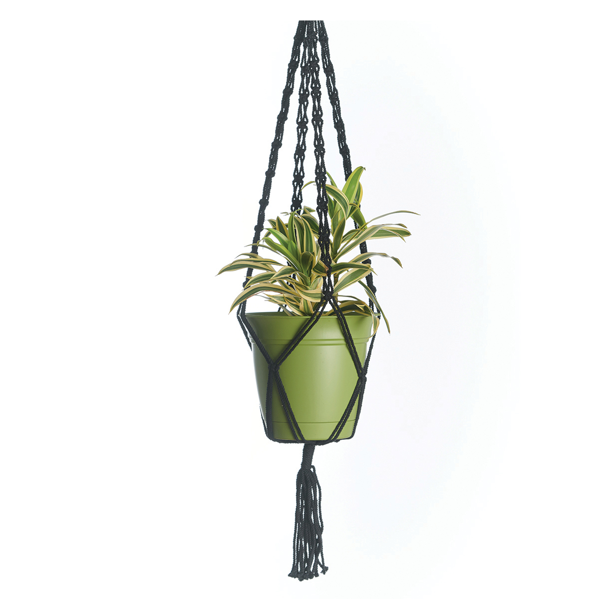 Picture of 40" Woven Link Hanger - Black