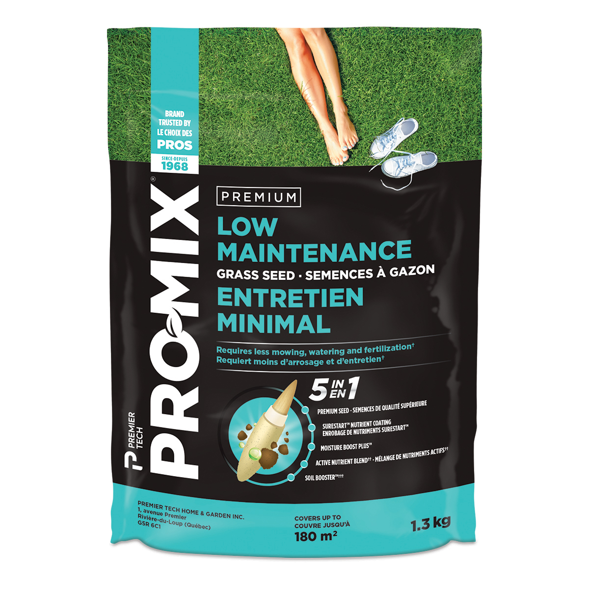 Picture of PRO-MIX Low Maintenance 5 in 1 Grass Seed