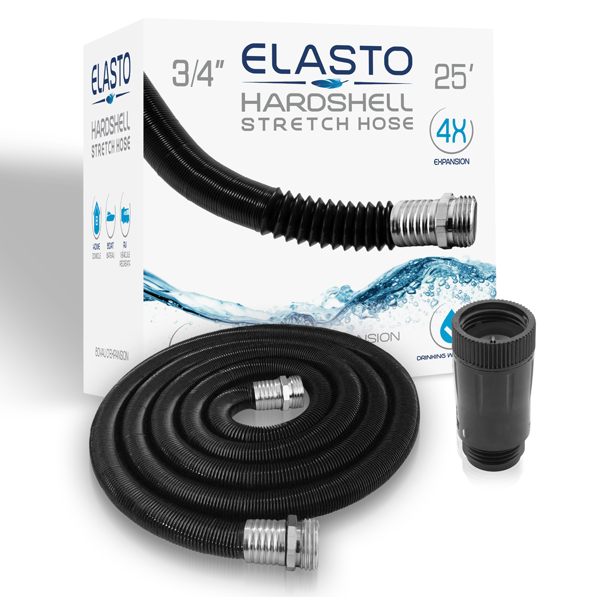 Picture of Elasto Hard-Shell Stretch Hose 25'
