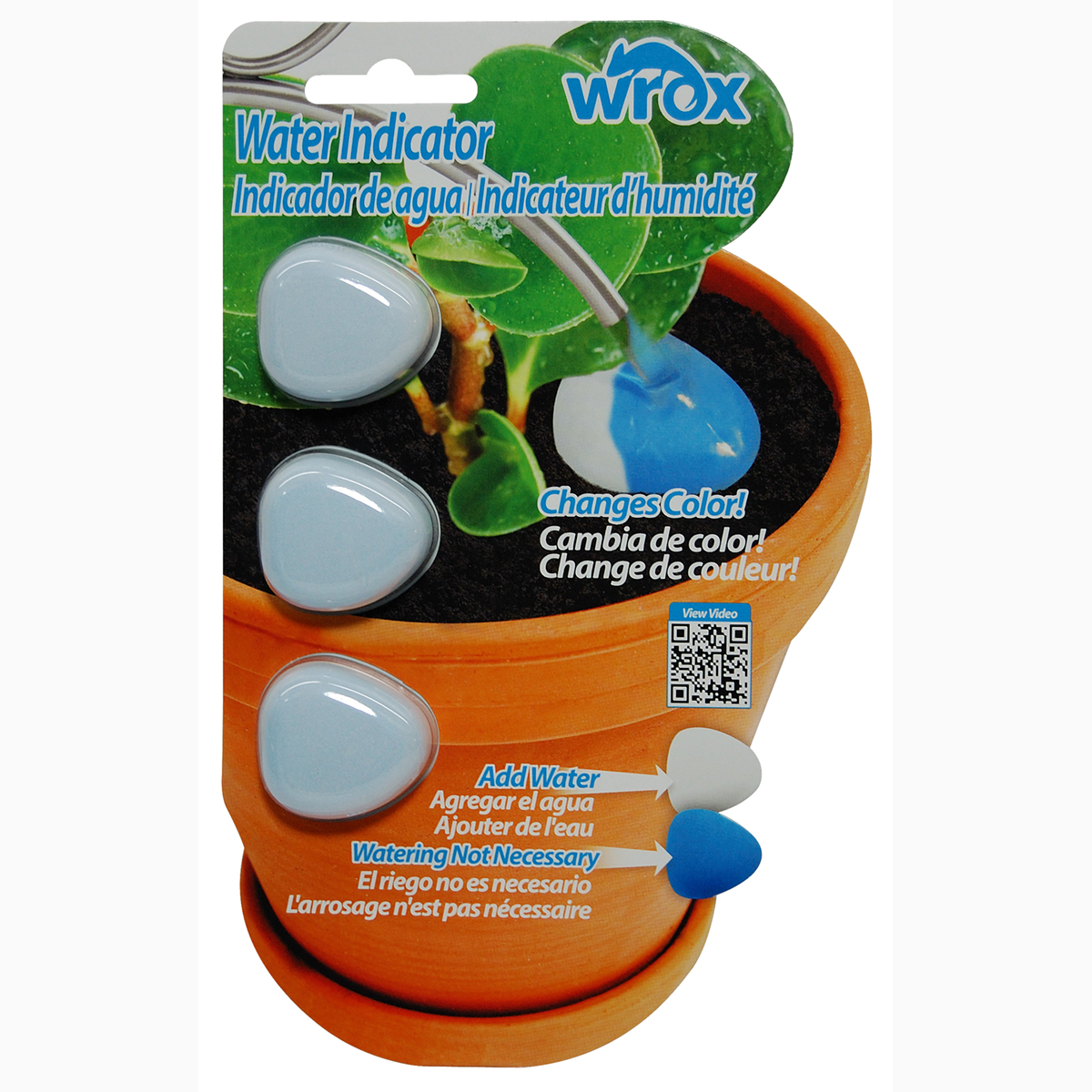 Picture of Wrox Color Changing Plant Moisture Indicator (3pk)