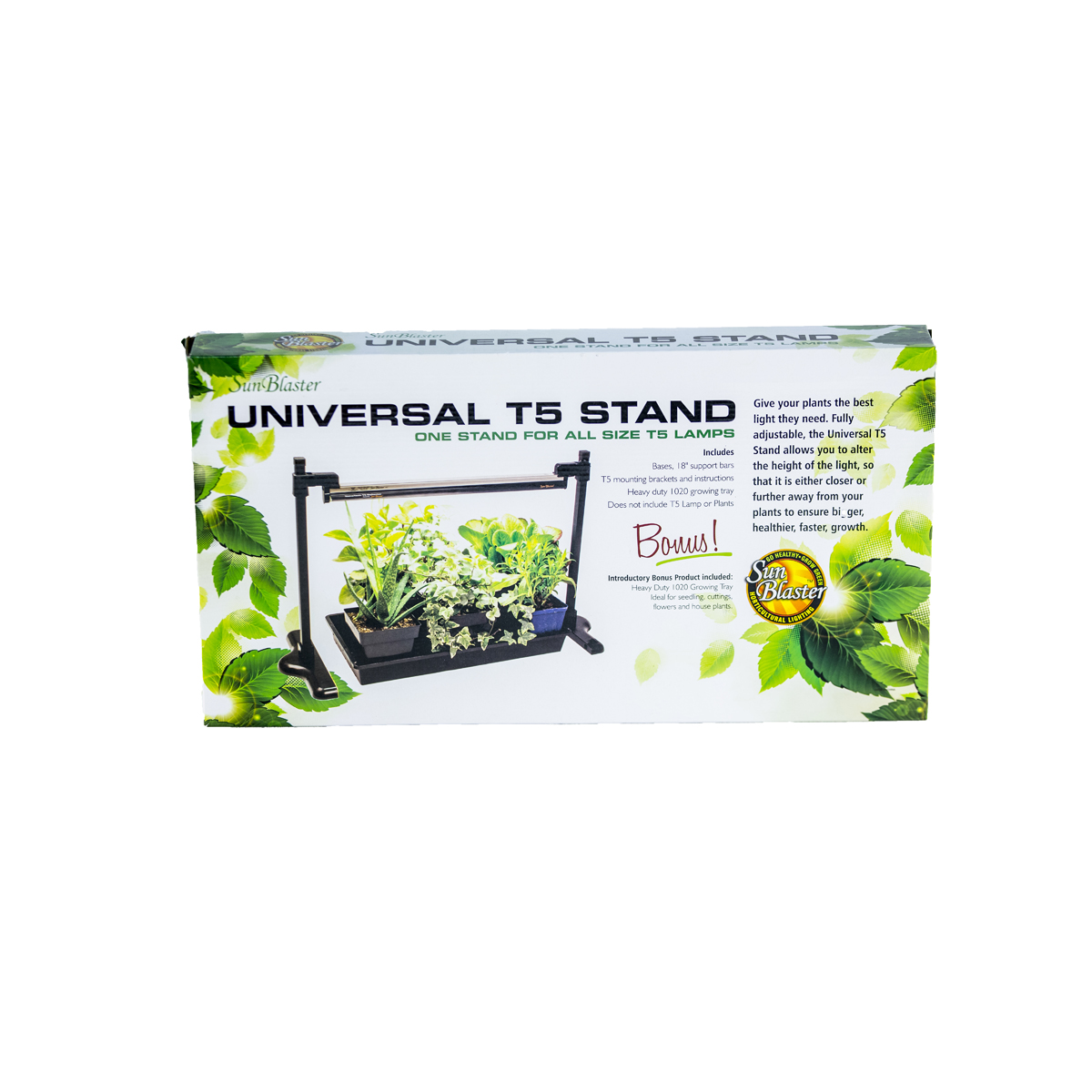 Image Thumbnail for SunBlaster T5 Universal Light Stand