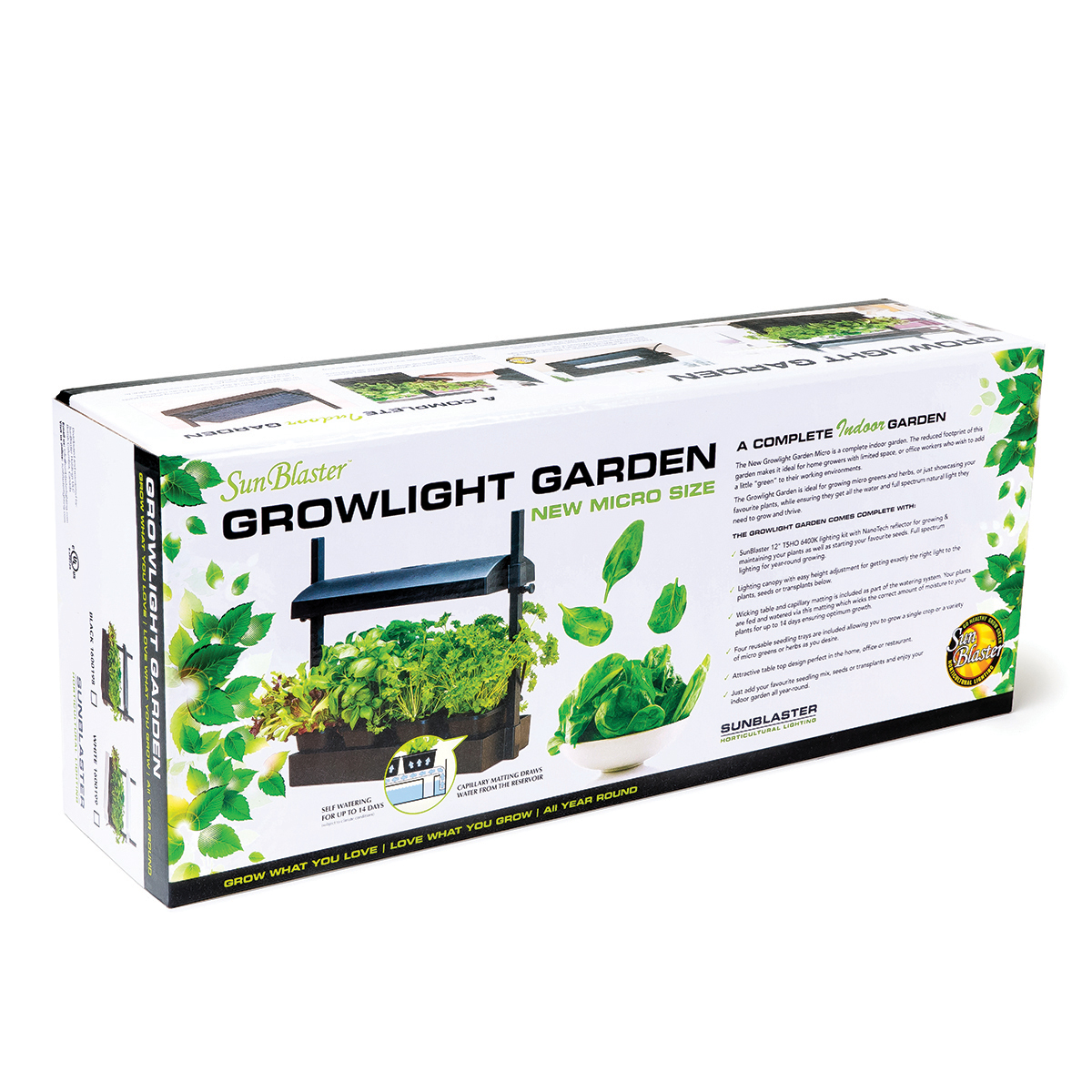 Image Thumbnail for Growlight Garden Micro - Black - T5HO