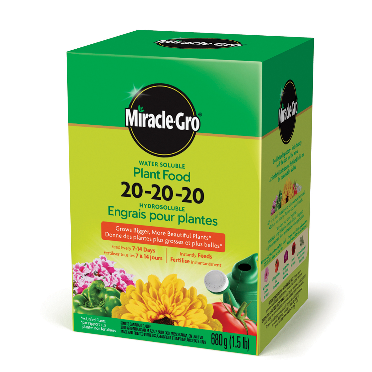 Picture of Miracle-Gro Soluble Plant Food 20-20-20  680g