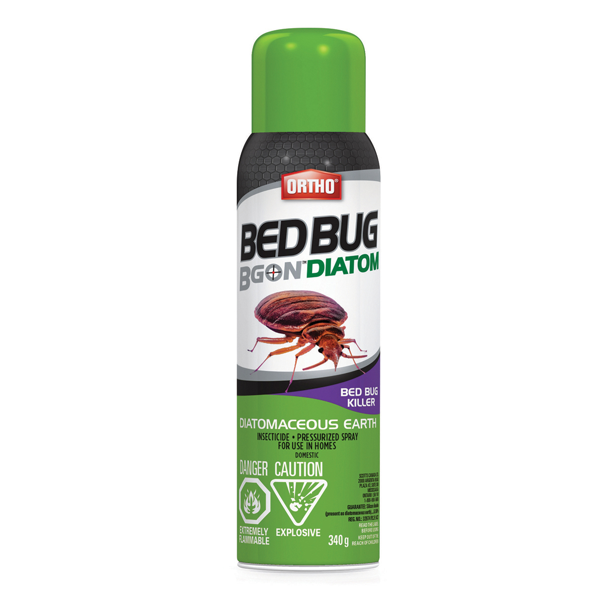 Ortho Bed Bug B Gon Diatom Aerosol 340g