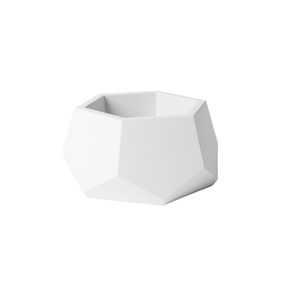 Picture of 6" Hexagon Planter White