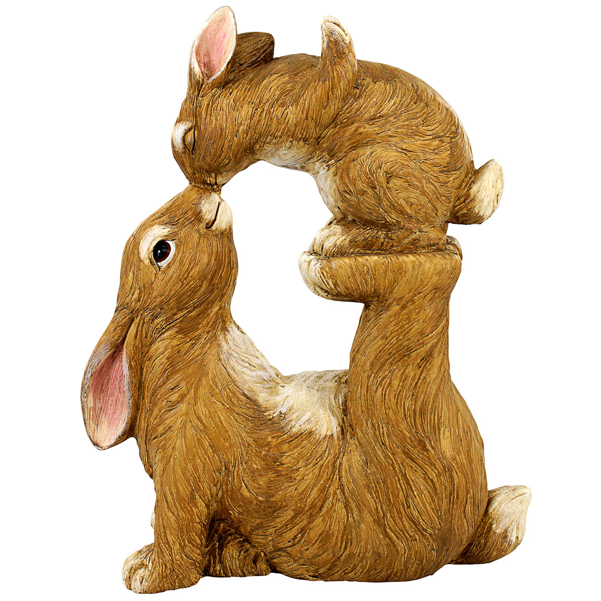 Image Thumbnail for Balancing Bunny Love Statue 