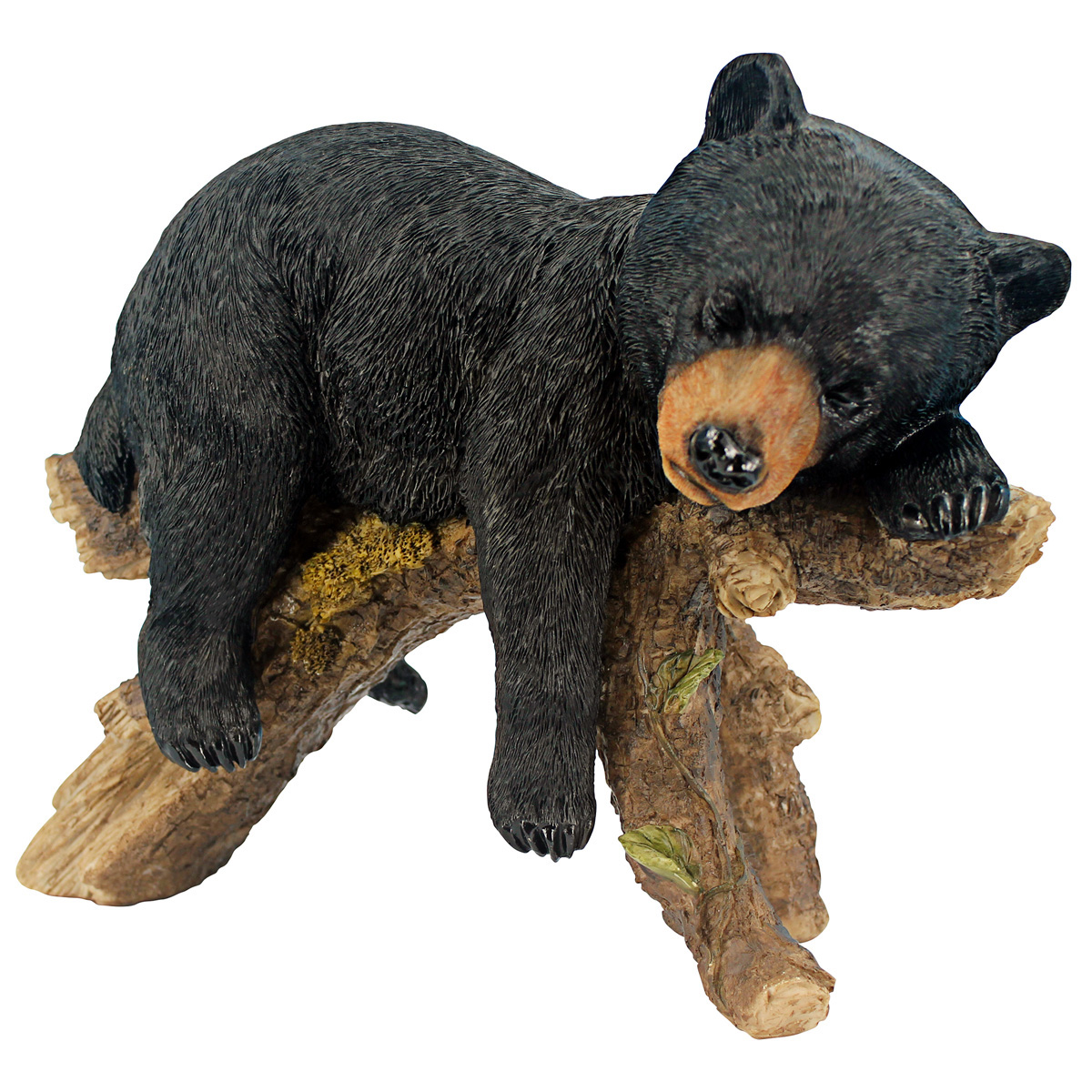 Image Thumbnail for Catnapping Cub Black Bear Statue