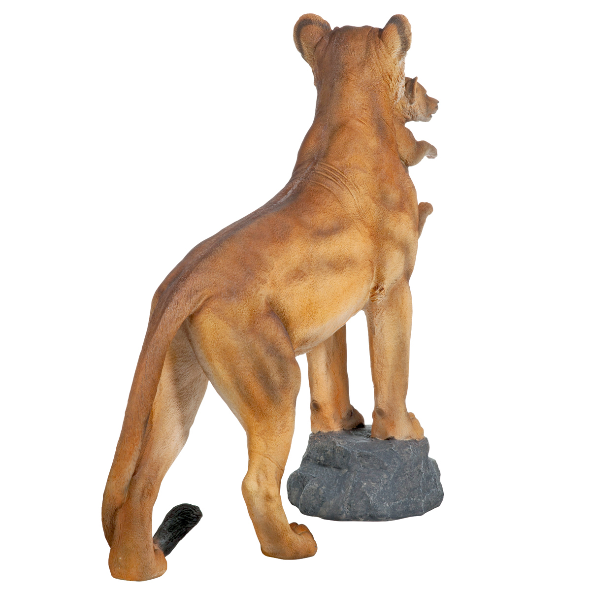 Image Thumbnail for Dt Lioness With Cub Statue