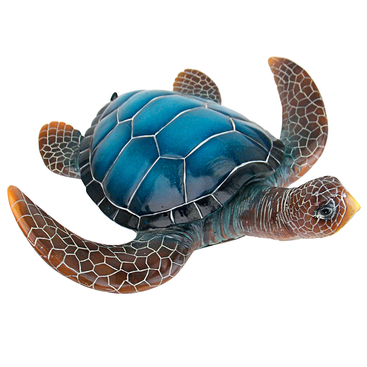 Large Blue Sea Turtle Statue - Hydrofarm Canada