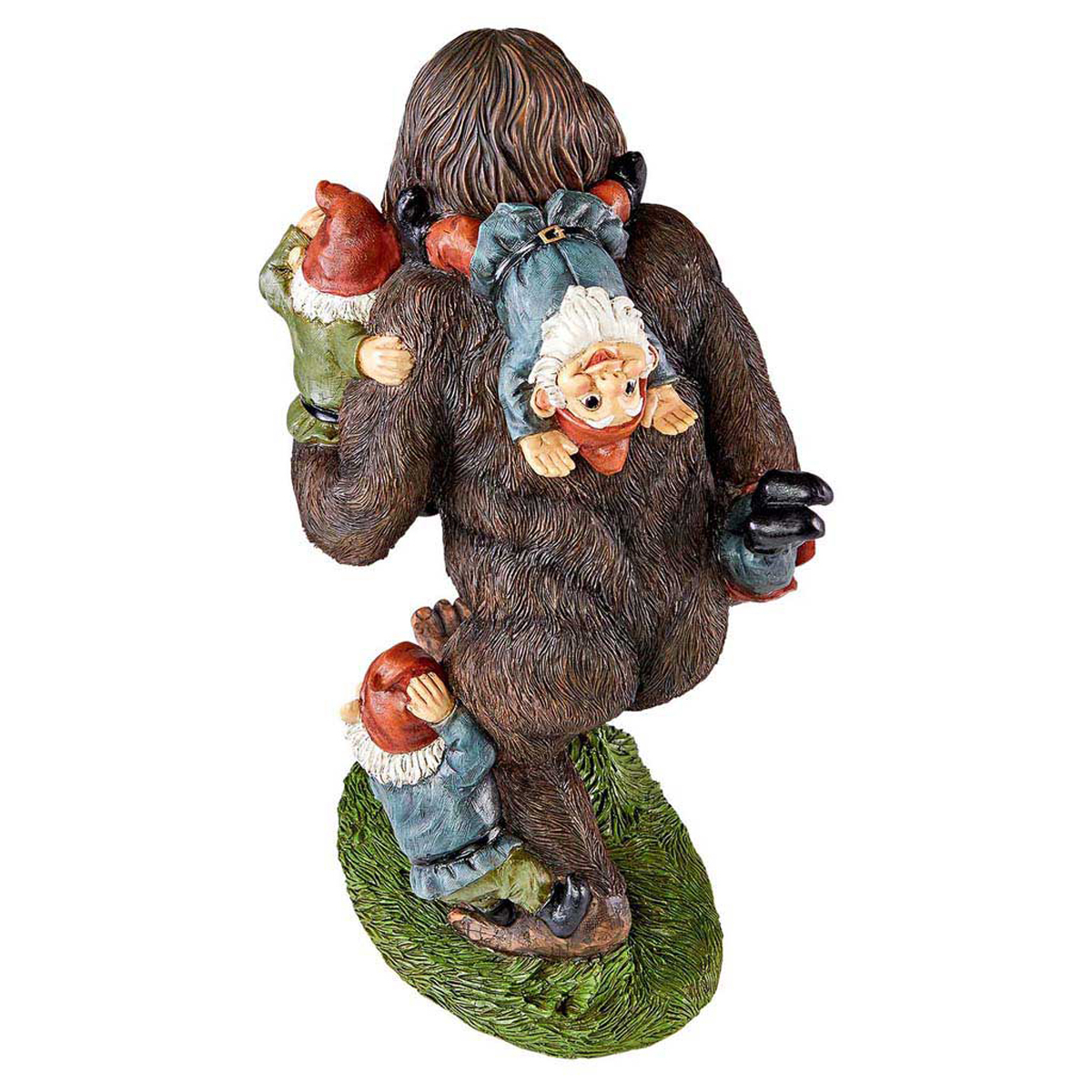 Image Thumbnail for Schlepping Garden Gnomes Bigfoot Statue