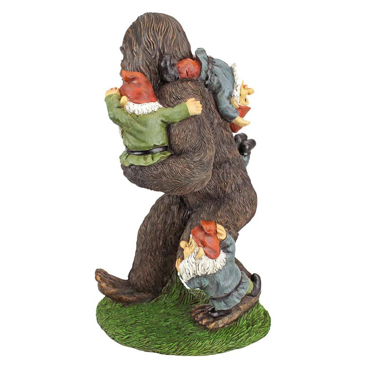 Image Thumbnail for Schlepping Garden Gnomes Bigfoot Statue