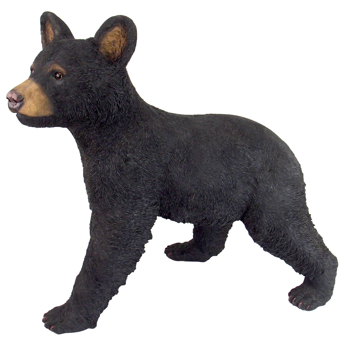 Image Thumbnail for Snooping Cub Black Bear Statue