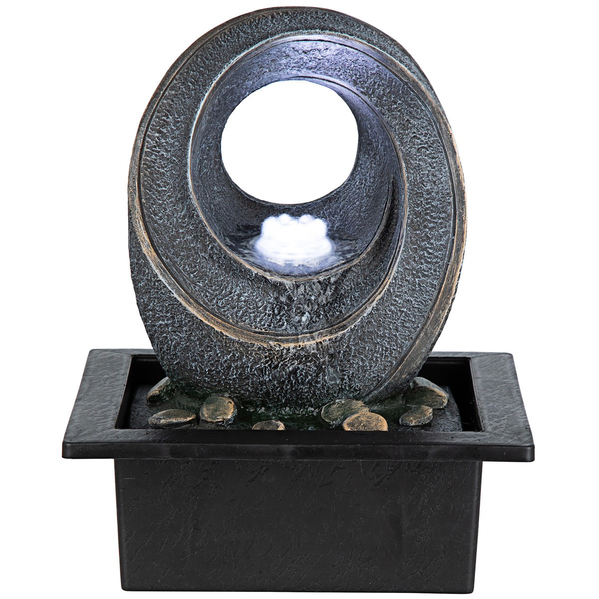 Image Thumbnail for Infinite Nature Circle Tabletop Fountain
