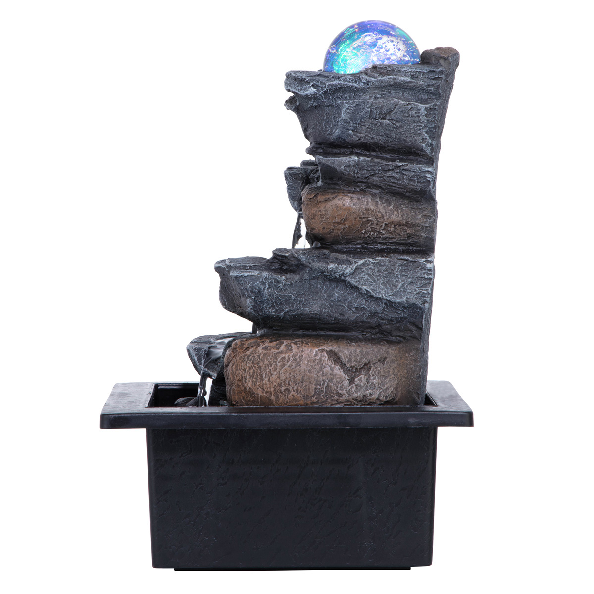 Picture 4 for Spinning Orb Calming Meditation Fountain