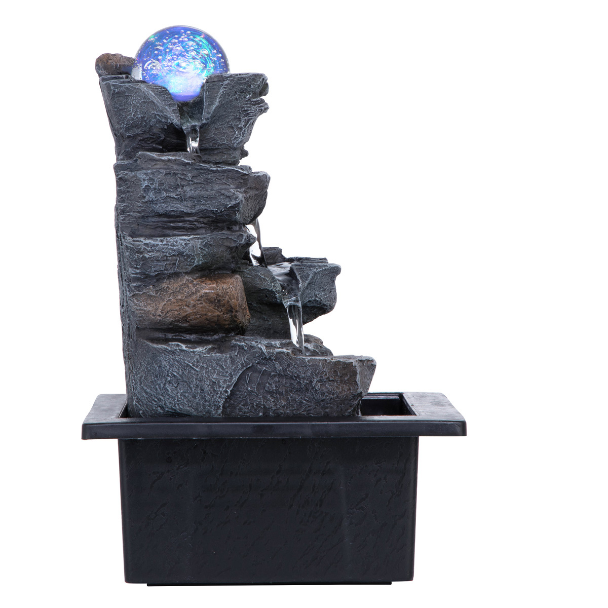 Picture 6 for Spinning Orb Calming Meditation Fountain