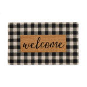 Picture of Checkers Welcome Doormat 17.5 X 29.5