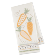 Picture of Carrot Garland Embellished Dishtowel (6/CS)