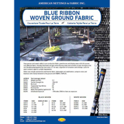 Picture of Blue Ribbon Ground Fabric 3.2 Oz  3'X50'