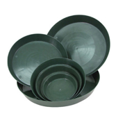 Picture of 12" Plastic Saucer Green