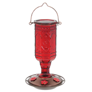 Picture of Classic Red Jewel Hummingbird Feeder