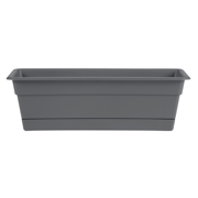 Picture of 24"  Dura Cotta Window Box Charcoal