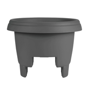 Picture of 12" Deck Rail Planter Charcoal