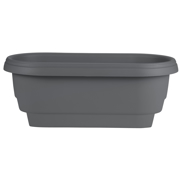 Picture of 24" Deckrail Charcoal Planter