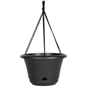 Picture of 13" Lucca Hanging Basket Black
