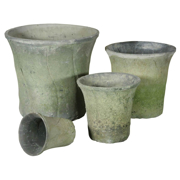Picture of Aged English Pots   (4.5"  6"  8" 10") - Set Of 4