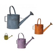 Picture of Watering Can Planters Asst Colors 3ea 8.5"x9"