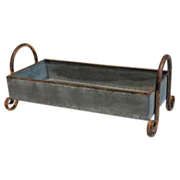 Picture of Galvanized Tray Planter - Set/2