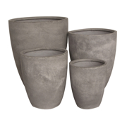 Picture of Round Planter - Natural - Set/4